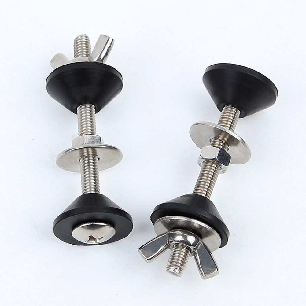 2PCS Toilet Tank Bolts Screws Cistern To Toilet Pan Fixing Fitting Sealing Kit Close Coupling Bolts bathroom Accessories
