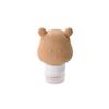 Silicone Lotion Dispenser Bottle Cartoon Bear Portable Travel Empty Pump Bottle Shampoo Dispenser Refillable Bottles 240ML/3PCS