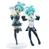Horká 21CM Anime Hatsune Miku X Cinnamoroll Figurka Anime Periferie Sběratelské Modely Dekorativní Dekorace Děti Kawaii Dárek
