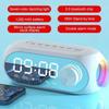 360° Surround Sound Alarm Clock Radio FM Radio Wireless Mini Woofers Bluetooth Speakers  Home Use
