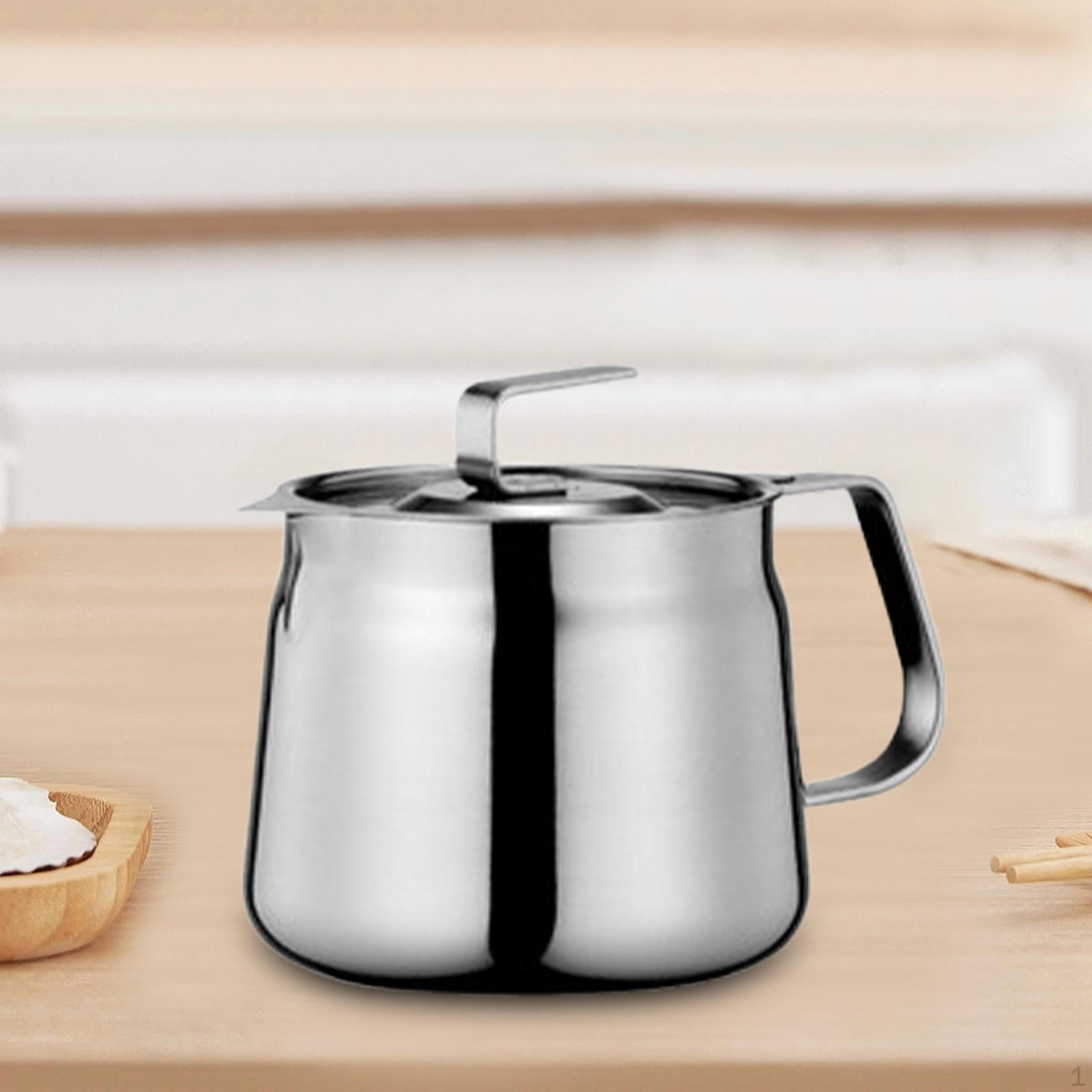 

Масляный фильтр-горшок для экономии жира с фильтром, универсальный фильтрующий сосуд для жареных 1.2L