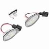 Pair of LED License Plate Lamp White Light 34100S0A013 Fit for Honda CivicPilotAccordOdyssey