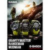 Casio G-Shock Solur for menn, Miljøvennlig MUDMAN, Radiostyrt, Gul, Modell GW-9500MRY-1A9JF, Autentisk Japan-import