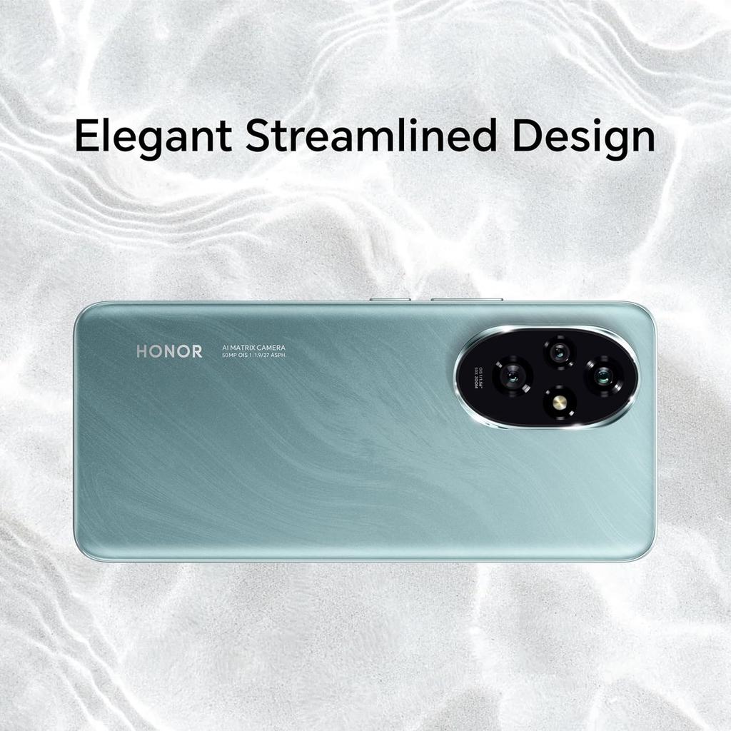 HONOR 200 Global Version 5G Smartphone 6.7'' AMOLED Display Snapdragon 7 Gen 3 5200mAh Battery HONOR 100W SuperCharge 50MPCamera