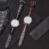 [Nywing] Watch Band Omega Strap Omega 19mm 20mm 21mm 22mm D Buckle Genuine Leather Crocodile Patt...