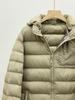 High-Quality Men's & Women's Ribbed Hooded Cotton Jacket for Outdoor Sports & Travel