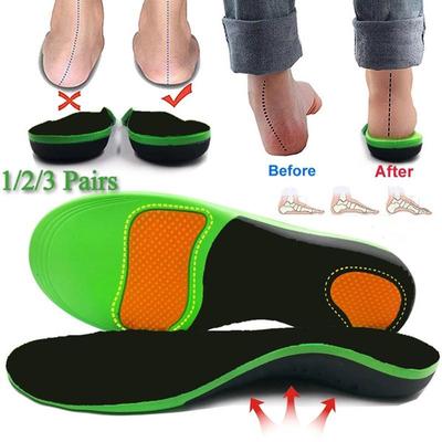 1 pár najlepších ortopedických topánok EVA Vložky do podrážok pre nohy Arch Foot Pad X/O typ Korekcia nôh Flat Foot Arch Support Športová obuv Vložka