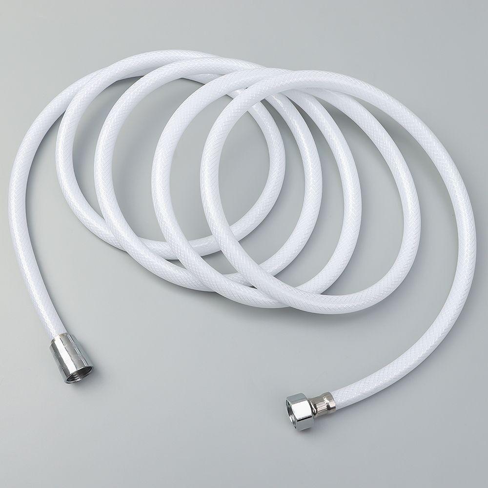 Rura przedłużająca prysznicowa z PVC Wodoodporna rura natryskowa Wąż do ręcznej słuchawki prysznicowej Dom