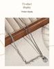 Irregular Shape Cool Texture Clavicle Chain Necklace