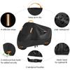 Motorcycle cover rainproof and sunscreen thickened Oxford cloth dust cover built-in anti-theft buckle motorcycle rain cover