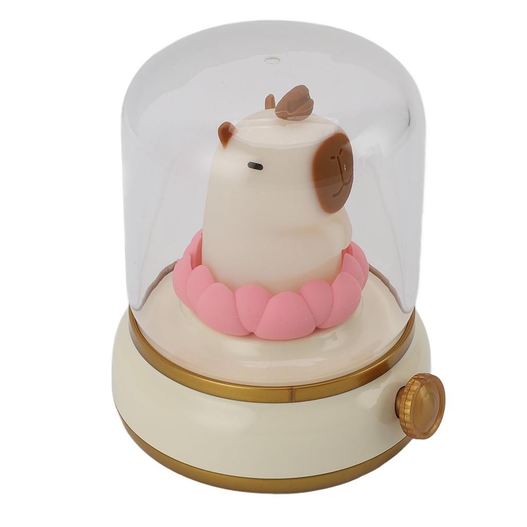 Capybara Night Light Innovative Cute Table Lamp USB Rechargeable Bedside Lamp for Bedroom Room Reading Room Soft Warm Lighting