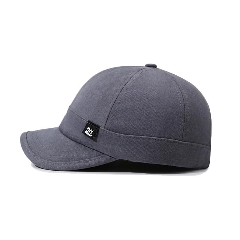 Men's Baseball Cap Short Brim Cap Sunshade Cap Outdoor Hat