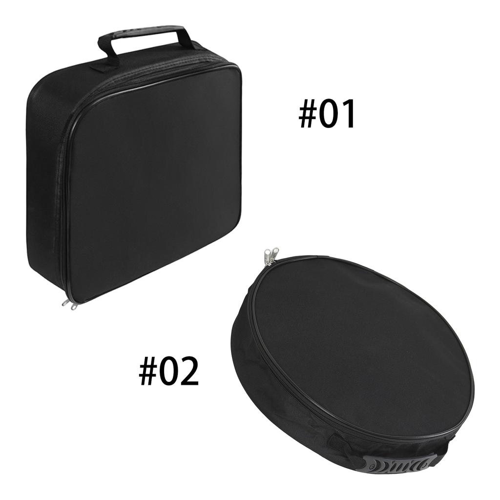 Jumper Cable Storage Bag 600D Oxford Cloth Car Charger Round Storage Bags Flame Retardant Large Capacity for Outdoor Activity