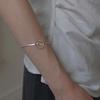 silver925 spiral bangle bracelet (2color)