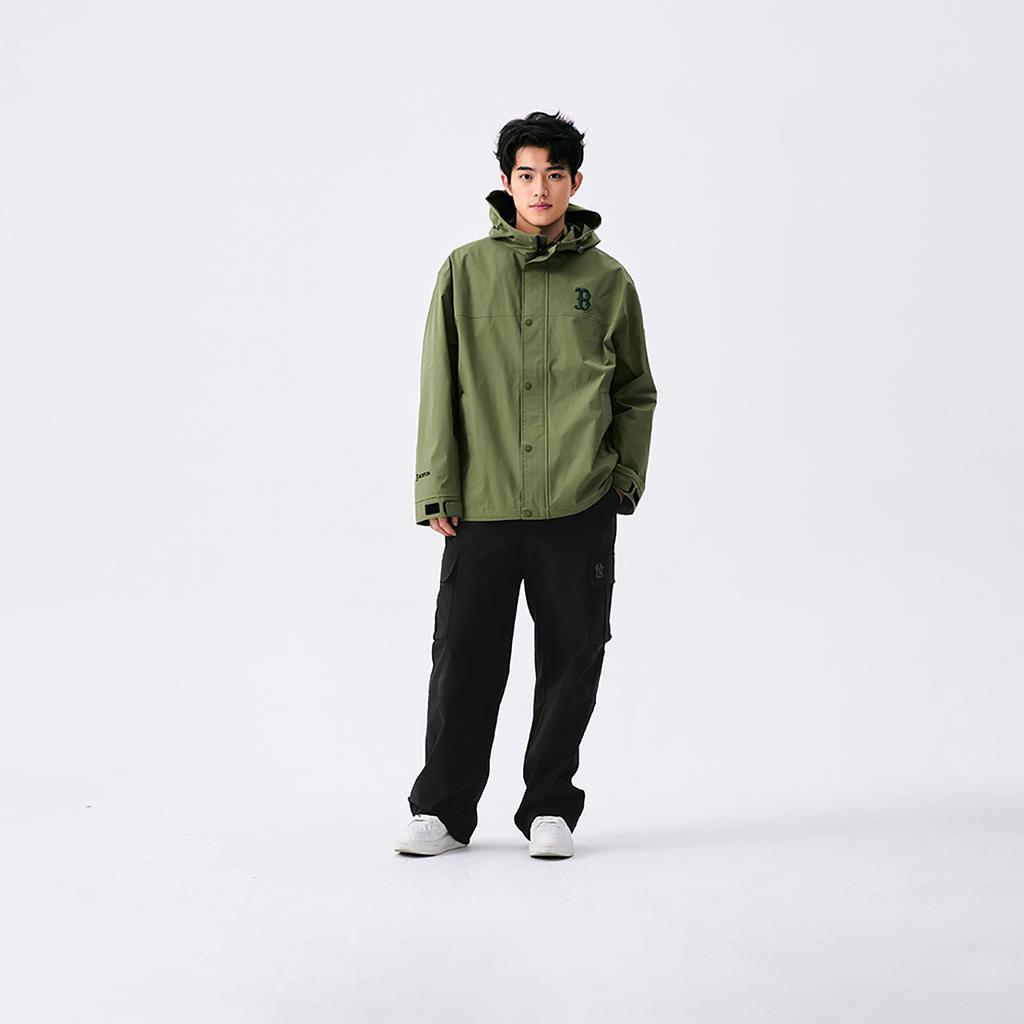 New MLB Boston Red Sox Basic Collection SS25 Jackets Coats Unisex Green 3AWJB0151-43KAL