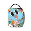 Cartoon Game Gumballs  Insulated Lunch Bag High Capacity  Reusable Thermal Bag Tote Lunch Box Office  Outdoor Bento Pouch