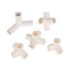 Heavy Duty PVC Pipe Coupler 20/25/32/40/50mm 3/4/5/6 Way 3D Connectors for Agricultural Irrigation DIY Pipe Rack Plumbing Repairs