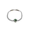 Elegant Zircon Flower Bracelet: Versatile, Fashionable, High-End Jewelry for Women.