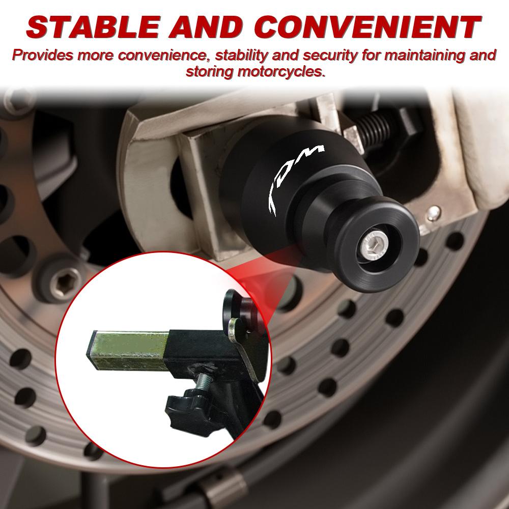 Motorcycle Crash Sliders Swingarm Spools Sliders Front or Rear Wheel Axle Fork 2002 2003 2004 2005 2006-2010 TDM 900 For Yamaha