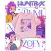 KPop Devil Hunter Print Fashion Casual Top 2025 Movie Round-neck Cartoon Girl and Boy T-shirt Casual Girl Clothing