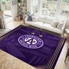 Austria Wien FC Design Crystal Velvet Carpet Cozy Non?Slip Printed Rug For Bedroom Living Room Entrance