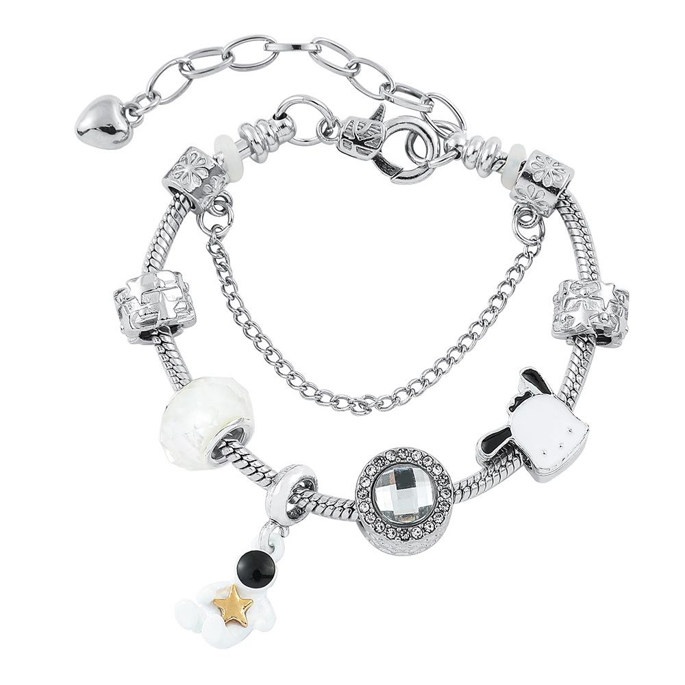 Korean Dongdaemun Y2K Beaded Bracelet - Fresh and Cute Style for Women, Ideal Best Friend Gift