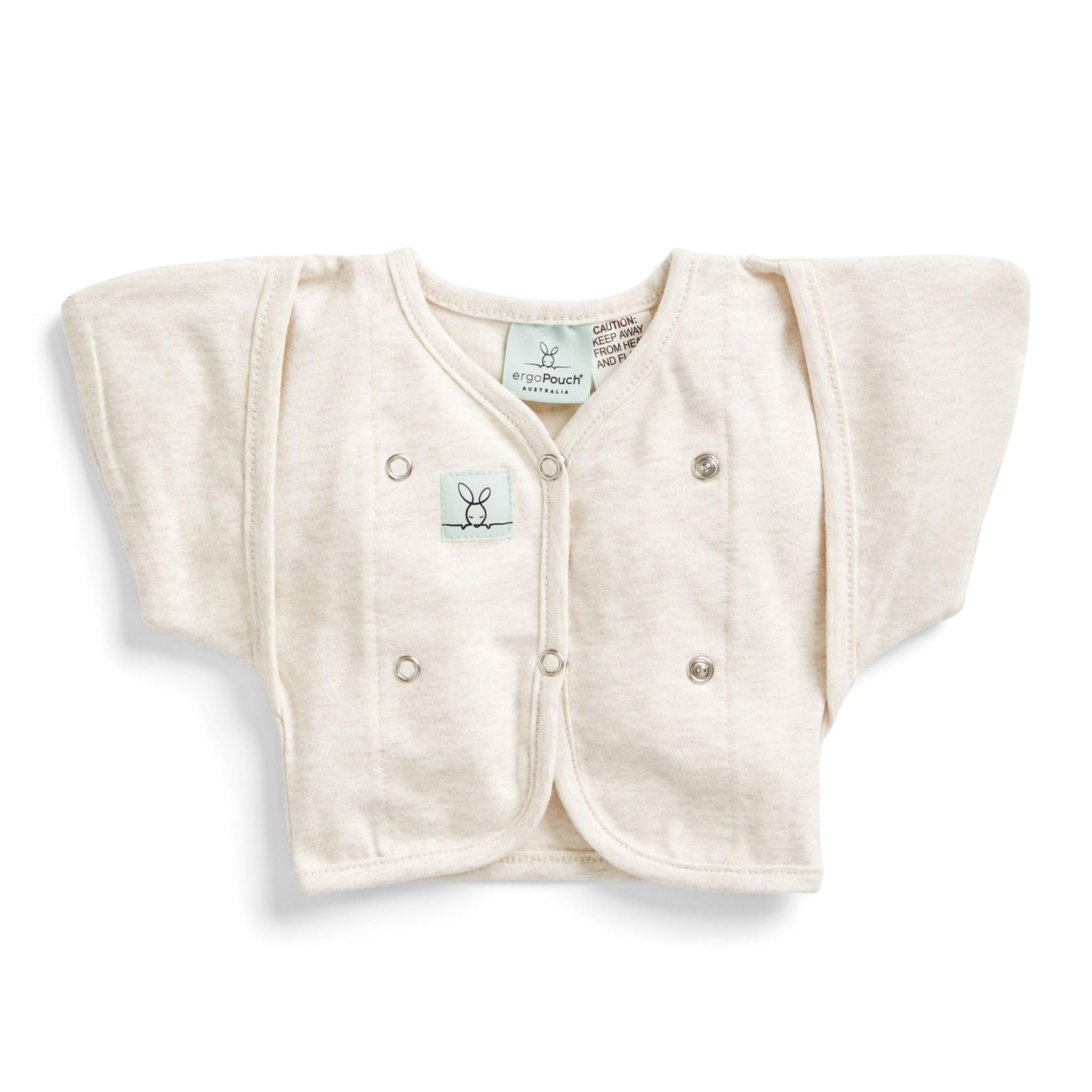 

Ergo Pouch для пеленания All Year Oatmeal Marl [ergoPouch] [Butterfly Cardi] 2-6M
