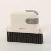 Window Track Cleaning Brush with Non-Slip Grip Ergonomic Handle Stiff Bristle Crevice Brush Narrow Gaps Groove Cleaning Tool