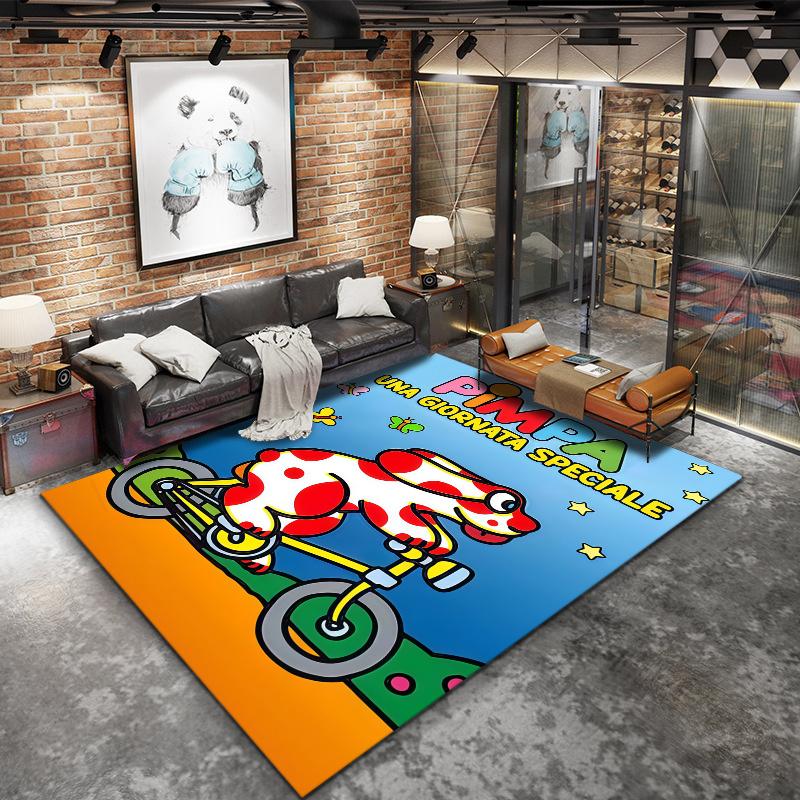 Pimpa Carpet Rug for Living Room Bedroom Home Sofa Decoration,Kids play Nonslip Floor Mat