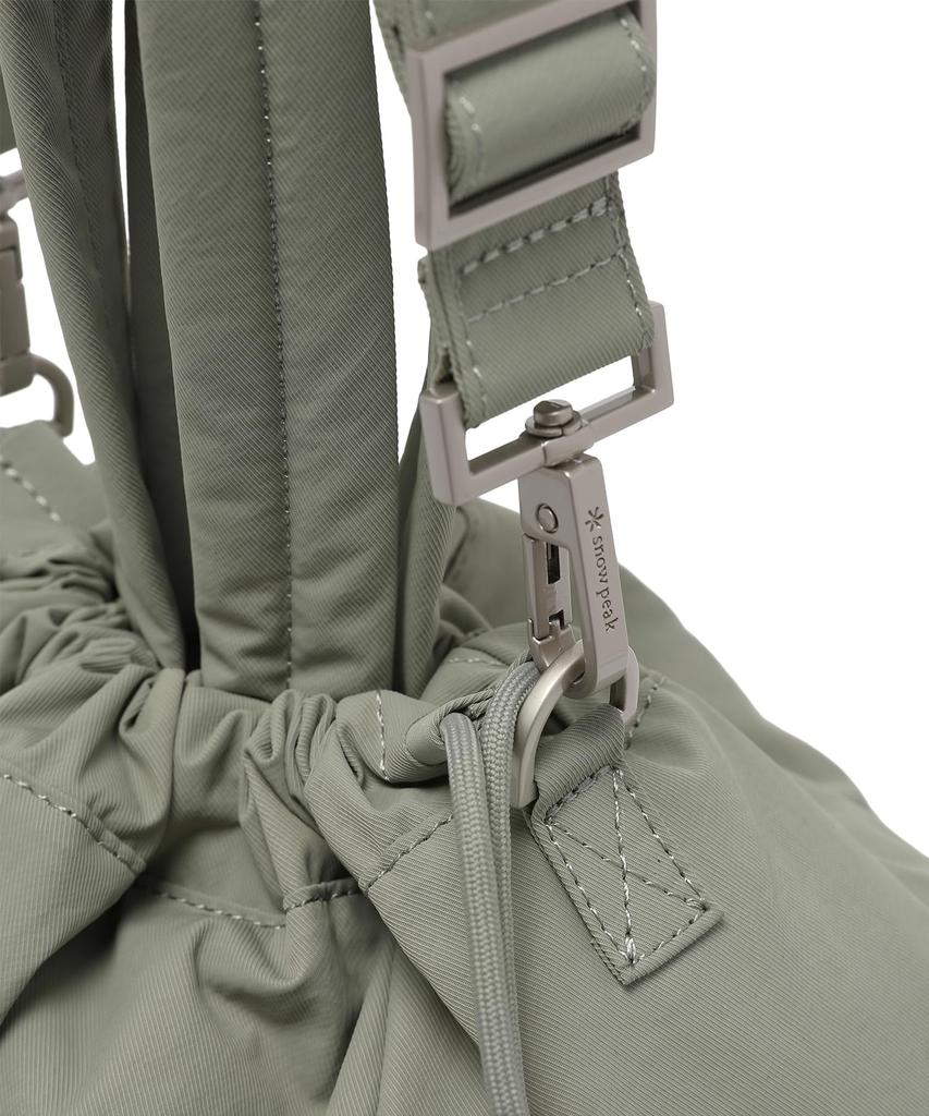 Snow Peak Borsa a secchiello Softwill Borsa Borsa a mano Borsa shopper NERA Una 6,5L GS-S26ZWFBB22 Uomo Donna