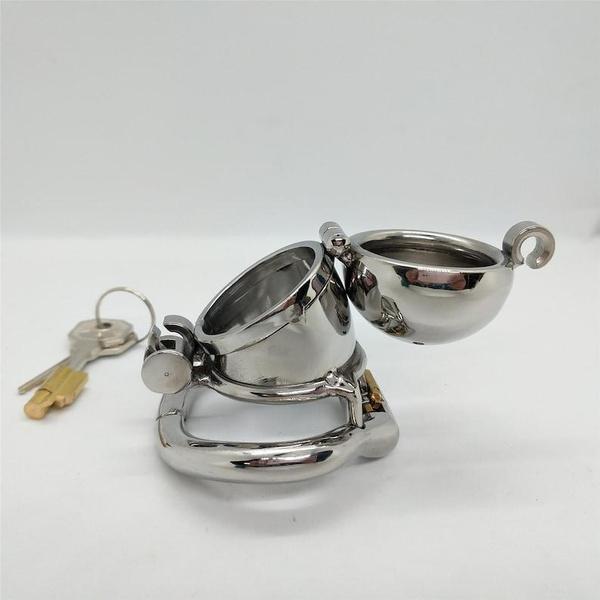 Stainless Steel Open Ended Jewelry with Ring Cage Double Lock for Man Male