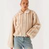 New environmentally friendly fur jacket Internet celebrity European and American winter joints trendy warm top women's imitation fur
