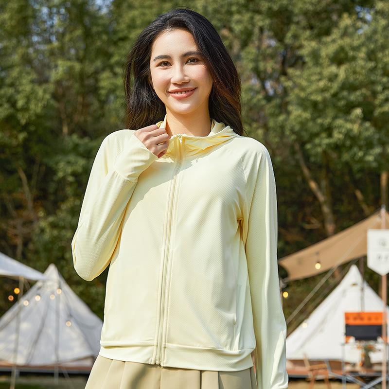 Women’s Summer UPF 50+ Sun Protection Jacket UV Protection Ice Silk Long Sleeve Lightweight Breathable Hiking Jacket