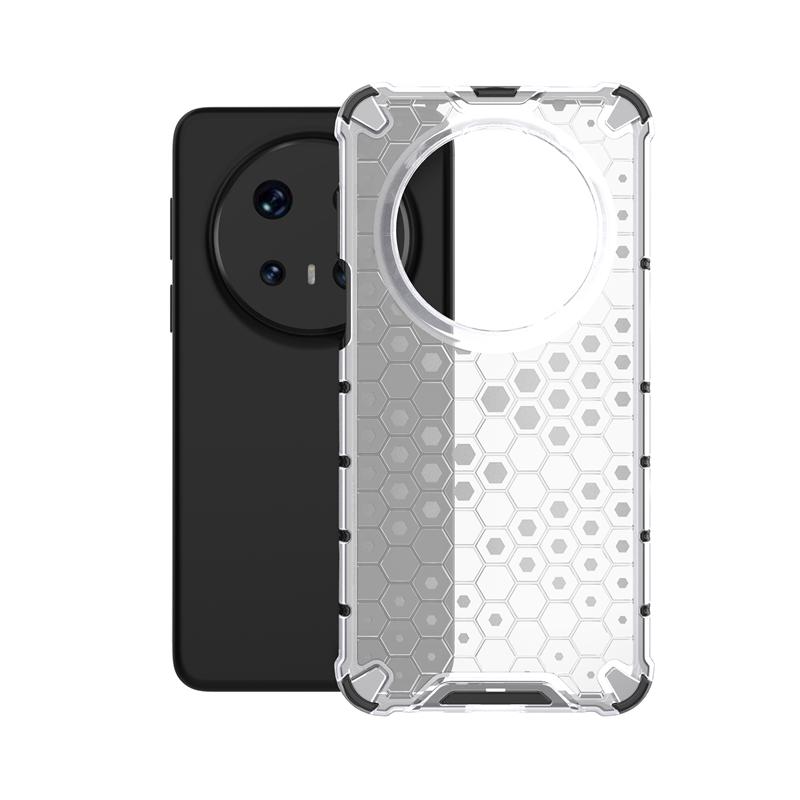 Honeycomb Shockproof For Huawei Mate 70 Pro Case Armor Capa Huawei Mate 70 Pro Cover TPU Translucent Protector Mate 70 Pro Case