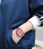Authorized Retailer Komono Watch RAY Chroma Estate Silver Coral Date [KOMONO] Men's KOM-W4425
