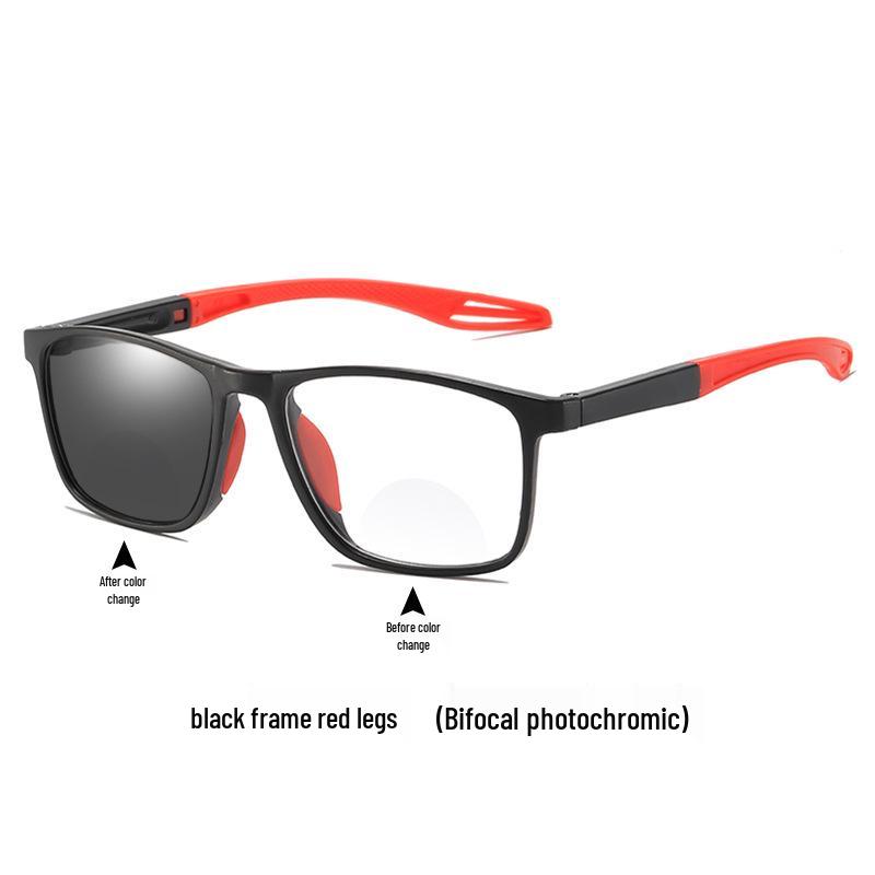 Photochromic Multi-Focus Reading Glasses: High-Definition, Blue Light Blocking for Men and Women. Perfect for Middle-Aged and Seniors.