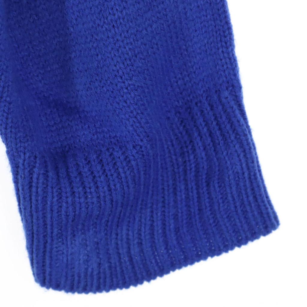 Beauty products LOGAN knitting mills Long sleeve knit F blue Men's Used