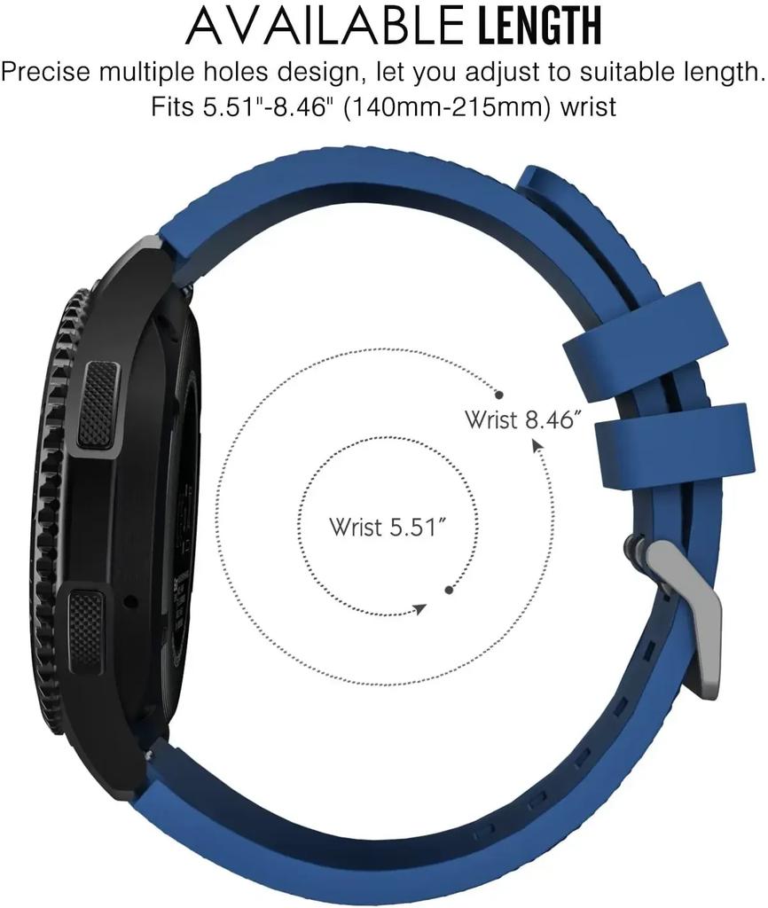22mm Silicone Strap for Garmin Forerunner 265 965 Venu 3 comfortable Bracelet Replacement wristband Garmin Forerunner 955 correa