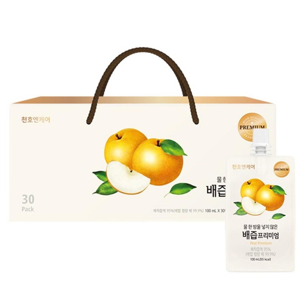 Chunho N Care Premium Pear Juice with Not a Drop of Water Added 30p 100ml 30 Packs