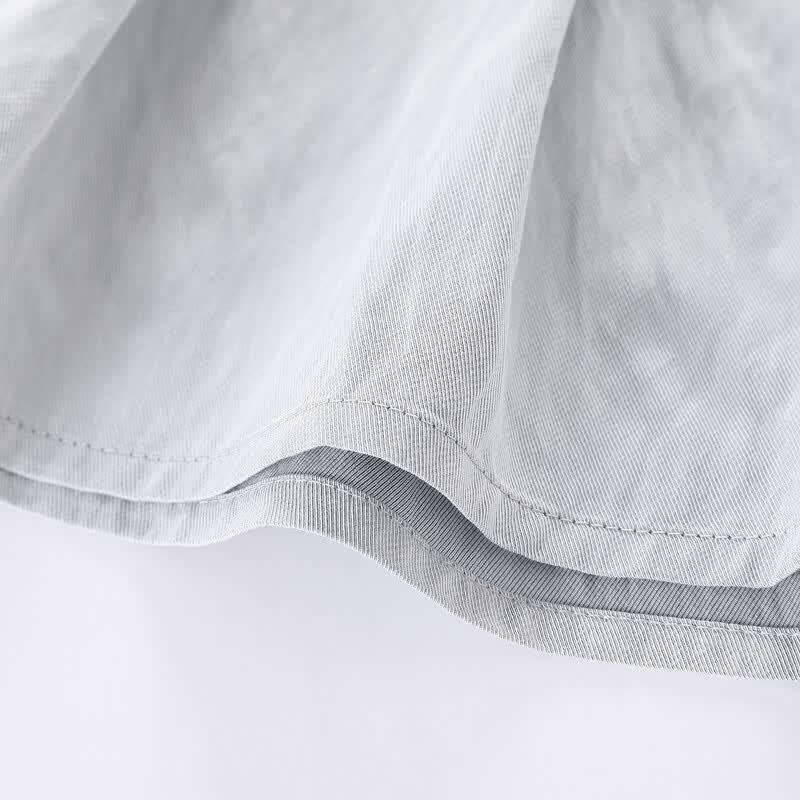 Girls' Academy Style Summer Shirt Dress