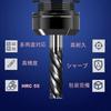 10mm Solid Carbide Square End TiAlN CNC Milling Cutter Bit Tool for Metalworking 10mm Diameter x 25mm Length x 75mm Overall Length x 10mm Shaft Mill,