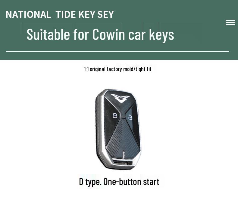 Kaiyi Kunlun 300/500 Skórzany Zestaw Etui na Klucze dla Modeli 2023