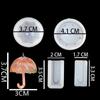 Cute 3D Silicone Epoxy Mould Jewelry Tool Jewelry Making Umbrella Shape UV Resin Mold