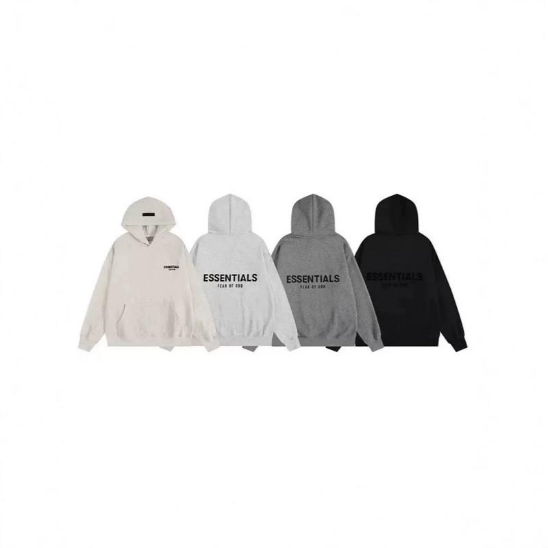 Essentials Unisex Kapuzenpullover Set Lässig Oversized Baumwolle Pullover Herbst