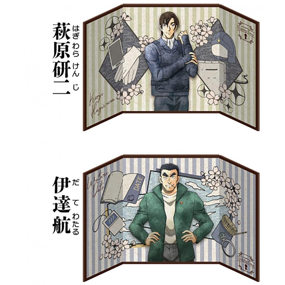 Colección de galería de arte de Detective Conan, 10 piezas, juguetes de caramelo, chicle (detective Conan)