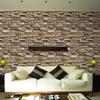 Home Decor 3D PVC Vintage wall sticker Paper Brick Stone Rustic Effect Self-adhesive Home Decor Sticker sticker