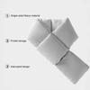 Unisex Scarf With Pockets Winter Windproof Fashion Solid Autumn Thickened Portable Down Cotton Outdoor