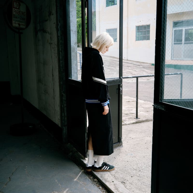 GREENBUTTER Loose Top Socks (Cream)