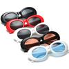 Fashionable Unisex Vintage Style Oversized Sunglasses For Everyday Use