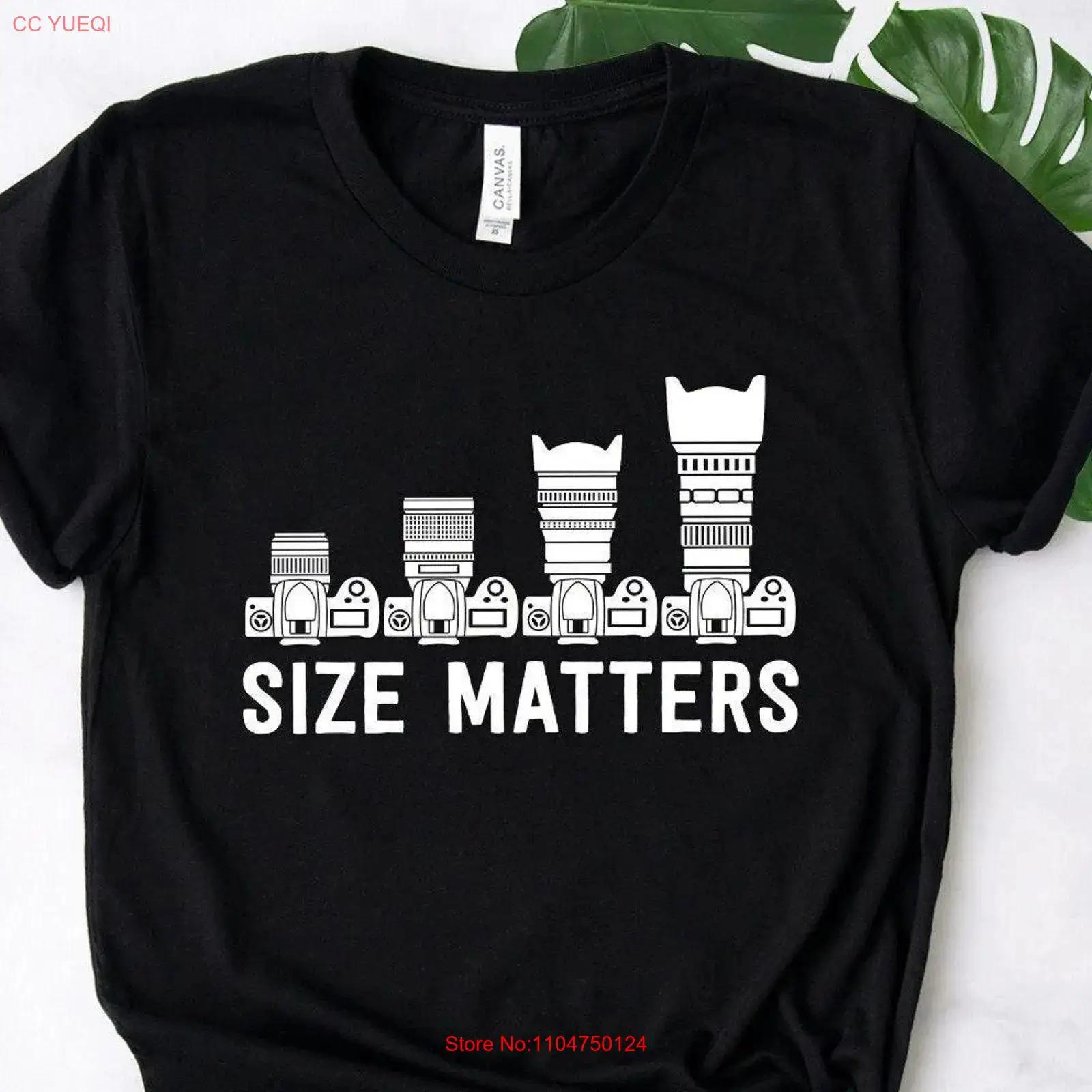 

Photographer T Shirt Photography Camera Lover Shoots Manual Mode Lens Size Matters Softstyle vintage Washed Casual homme 5XL різнокольоровий